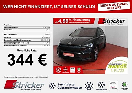 Skoda Enyaq IV60 Sportline 344,-ohne Anzahlung Pano Wärmepump