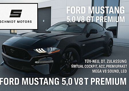 Ford Mustang 5.0 V8 GT PREMIUM LED TOP!