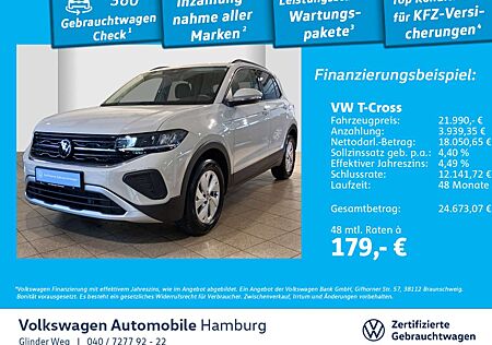 VW T-Cross Volkswagen 1.0 TSI Life Ganzjahresreifen AppConnect