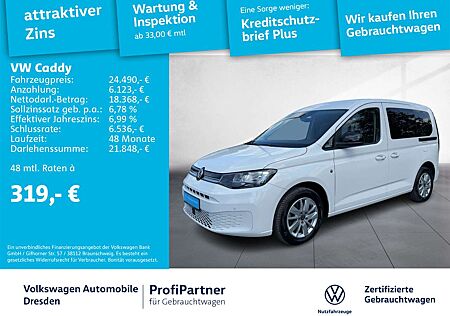 VW Caddy Volkswagen Life 2,0 TDI KLIMA NAV SHZ AGR APP-CONNECT