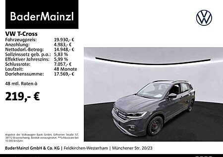 VW T-Cross Volkswagen 1.0 TSI DSG Life Kamera Navi LED SHZ