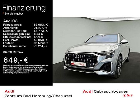 Audi Q8 55 TFSI e quattro S line*Navi*Matrix*Alu*B&O*