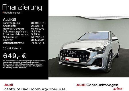 Audi Q8 55 TFSI e quattro S line*Navi*Matrix*Alu*B&O*