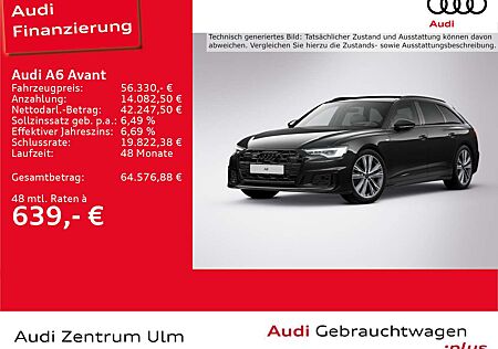 Audi A6 S-Line Black 50 TDI qu AHK LEDER PANO