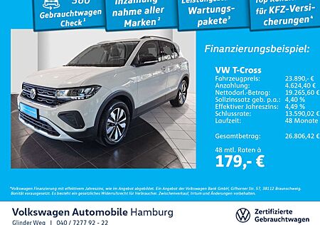 VW T-Cross Volkswagen 1.0 TSI Goal Ganzjahresreifen Rear View