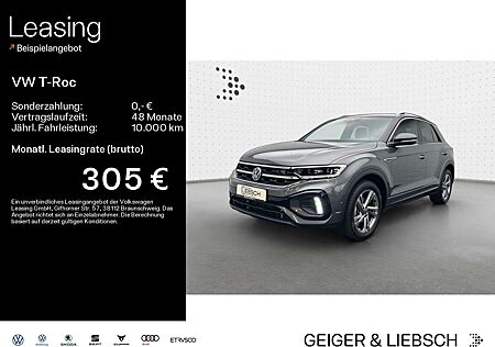 VW T-Roc Volkswagen 1.5 TSI DSG R-LINE*AHK*KAMERA*NAVI*LED*17Z