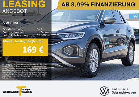 VW T-Roc Volkswagen 1.0 TSI LIFE NAVI LED SITZHZG PDC