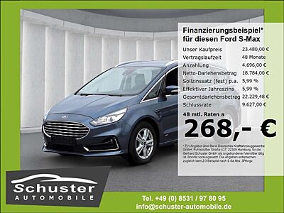 Ford S-Max Titanium AWD 2.0D*Autom AHK Navi R-Kam SHZ