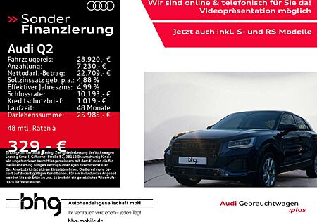 Audi Q2 30 TDI advanced Klima Navi Sitzheizung