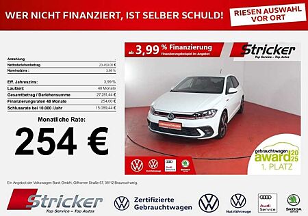 VW Polo Volkswagen GTI 2.0TSI DSG 254,-ohne Anzahlung Beats Kamera