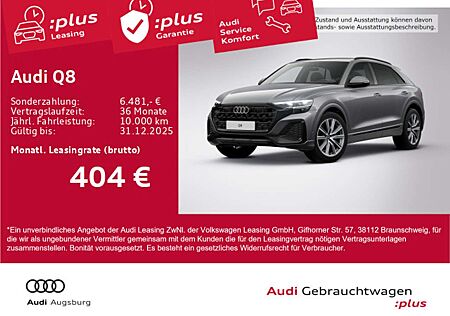 Audi Q8 45 TDI qu. Opt.schwarz*LUFT*MATRIX*AHK*8-fach