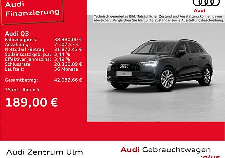 Audi Q3 advanced 35 TFSI S tronic AHK NAV+ E-KLAPPE
