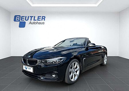 BMW 420 iA Cabrio SportLine Navi LED PDC SHZ Lordose