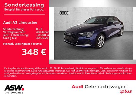 Audi A3 advanced 30TFSI Stroni LED Navi RFK