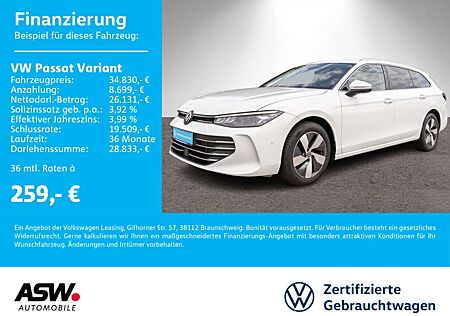 VW Passat Variant Volkswagen Business 2.0 TDI DSG LED 360° AHK