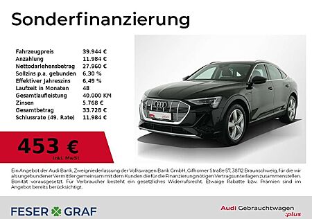 Audi e-tron Sportback 55 S line/Matrix/Pano/360°/LM20