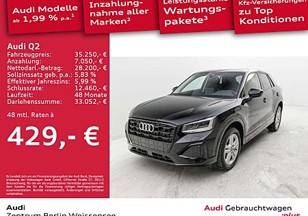 Audi Q2 35 TFSI S-TRO*LED*DAB*AHZV*GJR*SONOS*PDC*RFK*