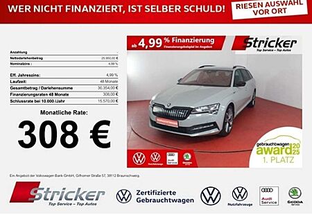 Skoda Superb Combi Sportline 1.4TSI DSG e-hybrid 308,-ohne Anz