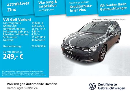 VW Golf Variant Volkswagen Golf VIII Variant Active 1.0 TSI LED