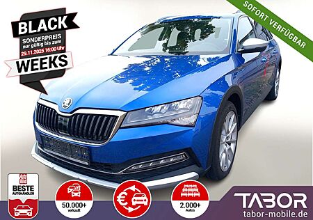 Skoda Superb Combi 2.0 TDI 200 DSG 4x4 Scout LED Nav