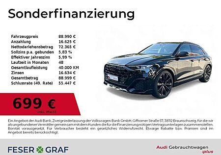 Audi Q8 50 TDI quattro B&O/ARL/4xSHZ/Pano/AHK/Standhzg.