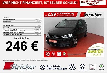 VW Touran Volkswagen Goal 1.5TSI DSG 246,-ohne Anzahlung AHK 7-Sitzer