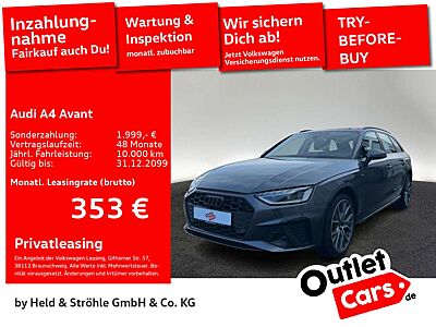Audi A4 S line competition black 40 TDI Stronic