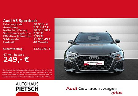 Audi A3 40 TFSIe S line LED ACC Keyless