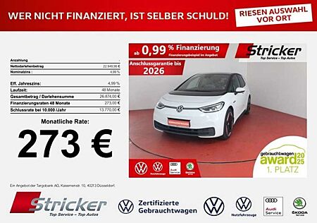 VW ID.3 Volkswagen Pro Performance Tech 150/58 273,-ohne Anzahlung K
