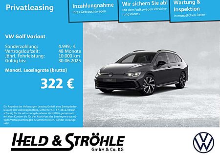 VW Golf Variant Volkswagen 2.0 TSI R-Line Black NP=59.246 Euro