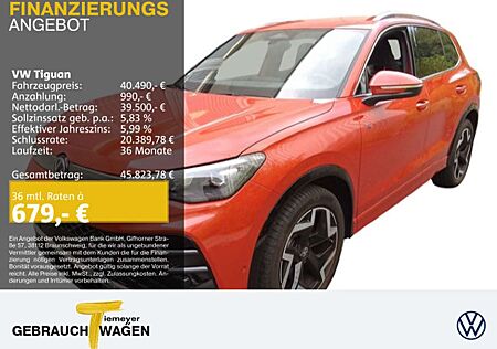 VW Tiguan Volkswagen 2.0 TDI DSG R-LINE LM19 AHK NAVI KAMERA