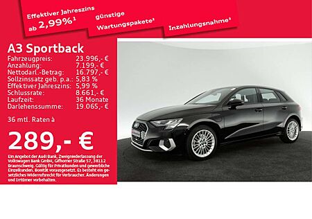 Audi A3 40 TFSI e S tronic advanced Virtual
