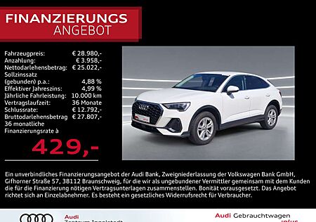 Audi Q3 Sportback 35 TDI 2x PDC GRA smartphone 17"