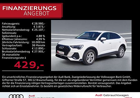 Audi Q3 Sportback 35 TDI 2x PDC GRA smartphone 17"