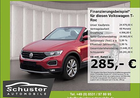 VW T-Roc Volkswagen Cabrio 1.5TSI*DSG LED ACC 2xSpurass SHZ
