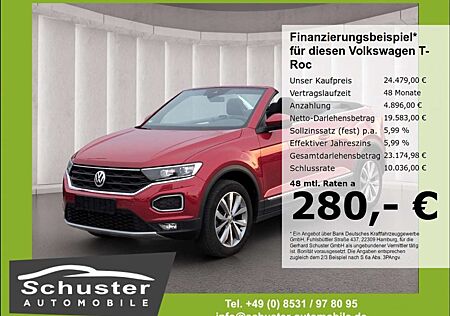 VW T-Roc Volkswagen Cabrio 1.5TSI*DSG LED ACC 2xSpurass SHZ