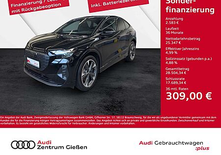 Audi Q4 e-tron Sportback 50 quattro Black LED Navi Assistenzpaket