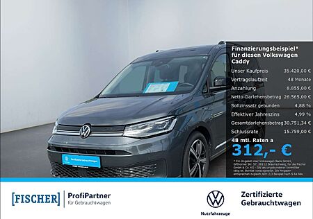 VW Caddy Volkswagen 2.0TDI DSG Style LED AHK STHZ Navi Rear View ACC