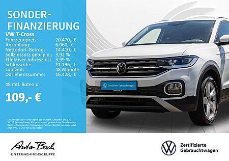 VW T-Cross Volkswagen 1.0 TSI Style, Navi, LED, App-Connect, D