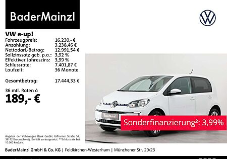 VW e-up! Volkswagen e-up! Style Plus Kamera WSS-heiz. DAB+ SHZ Alu