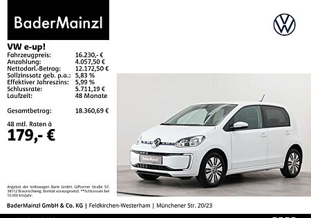 VW e-up! Volkswagen e-up! Style Plus Kamera WSS-heiz. DAB+ SHZ Alu