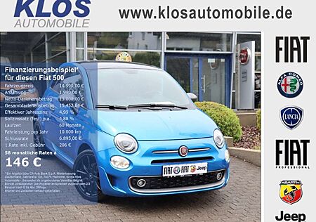 Fiat 500 SPORT 1.0 GSE HYBRID 70PS PANO NAVI PDC KLIMA CARP