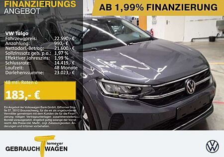VW Taigo Volkswagen 1.0 TSI MOVE LED NAVI VIRTUAL SITZHZ LM16