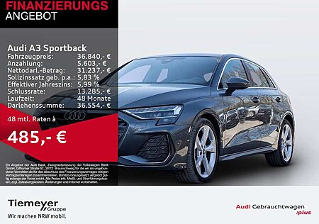 Audi A3 35 TDI S LINE PANO MATRIX ACC LM18