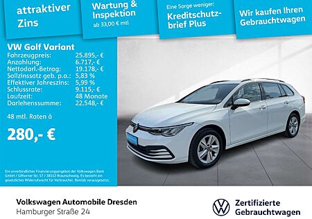VW Golf Variant Volkswagen Golf VIII Variant Life 2.0 TDI LED ACC TRAVEL