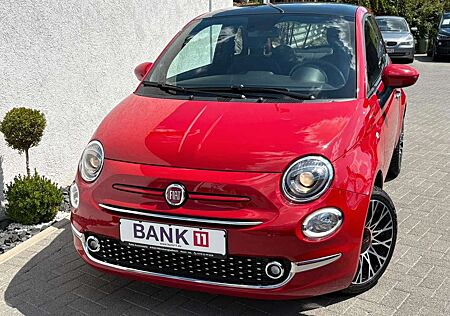 Fiat 500 Red -Panorama/Garantie/WenigKm/1.Hand-