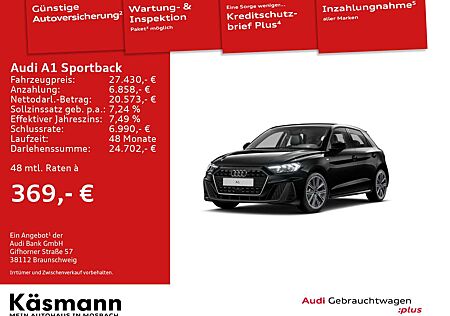 Audi A1 S line 30TFSI LED NAV KAM ACC SHZ