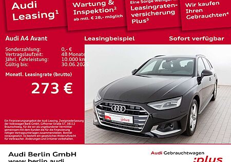Audi A4 Advanced 35 TFSI S tr. NAVI PDC RFK