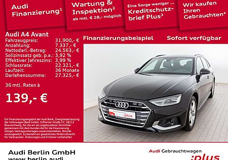 Audi A4 Advanced 35 TFSI S tr. NAVI PDC RFK
