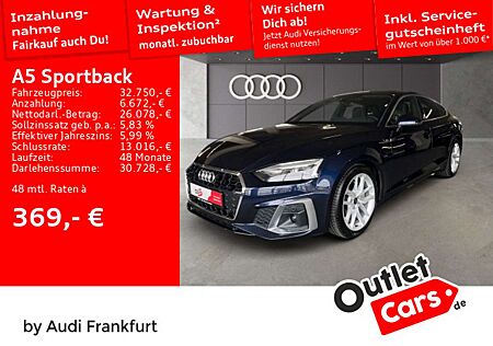 Audi A5 40 TDI S tronic S line Navi B&O DAB